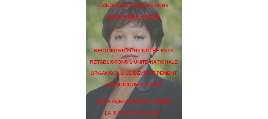 Image:Marie-Hélène Hassen rejette le calendrier électoral de Bozizé