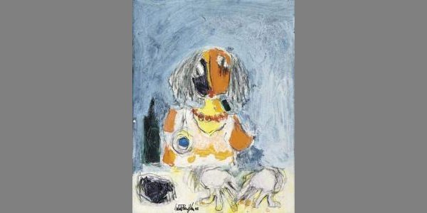 Image:El Jadida : Salah Benjkan expose son monde féerique à la Galerie 104