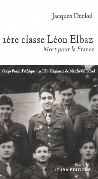 Image:Première Classe Léon Elbaz - Mort pour la France