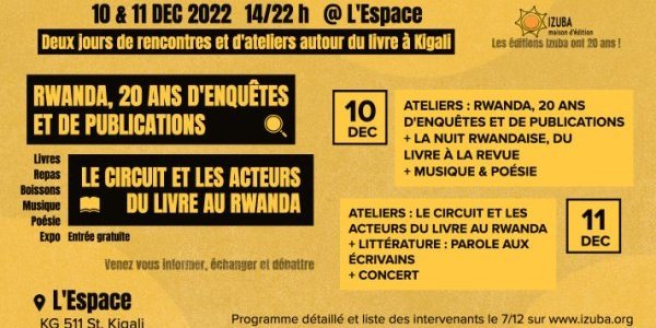 Image:Kigali : Deux jours de rencontres et d'ateliers autour du livre